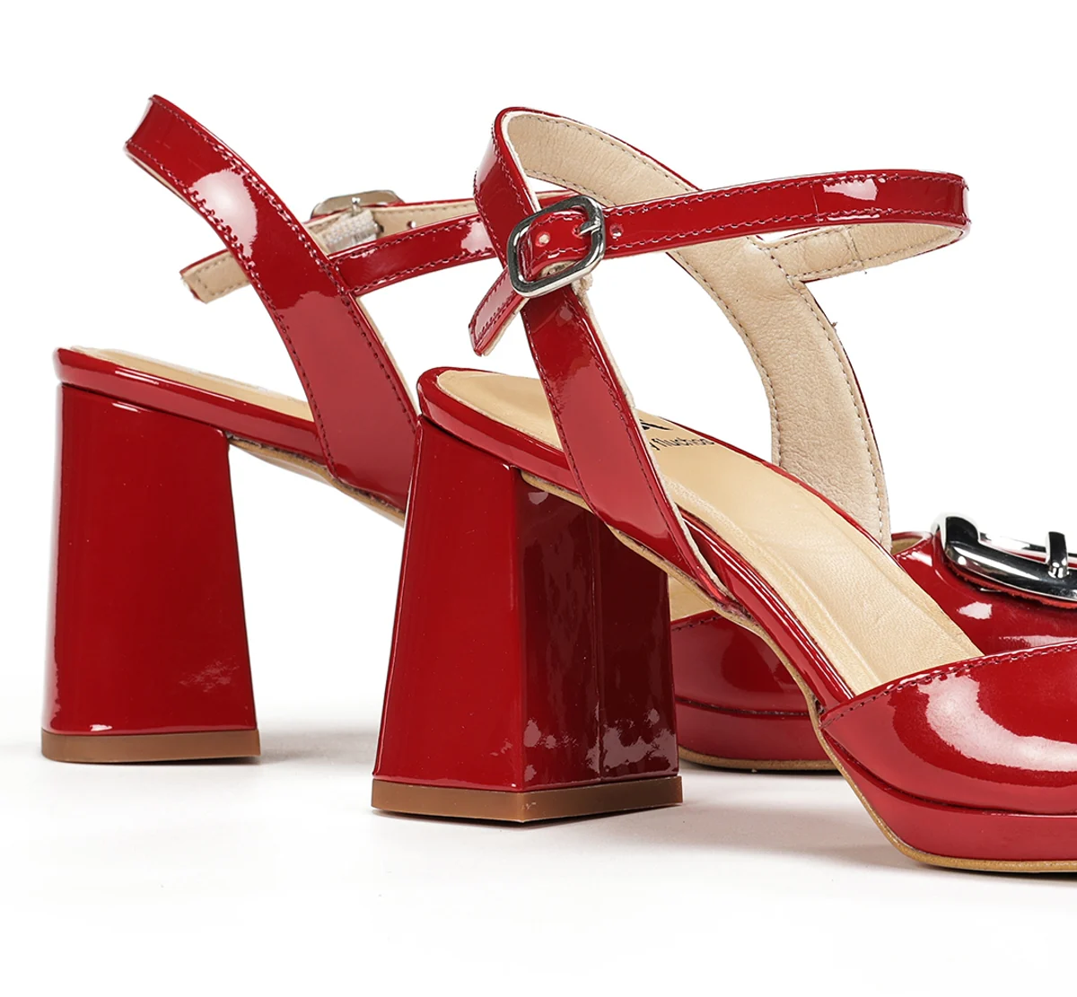KARLA D9264 Roter Sandale - Image 7