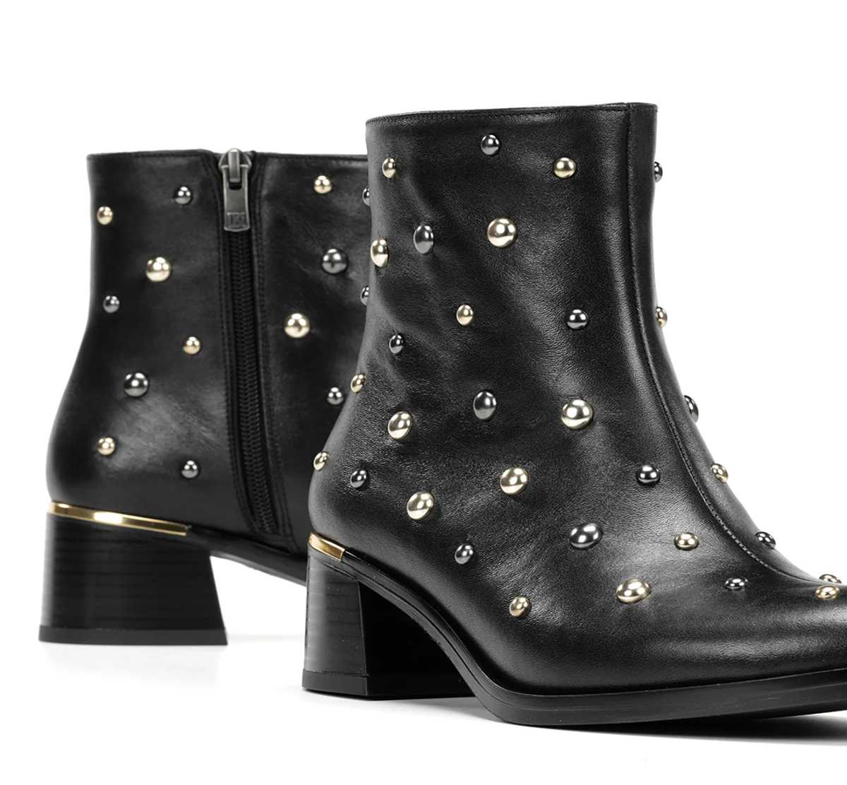KIM D9608 Schwarze Stiefeletten - Image 7