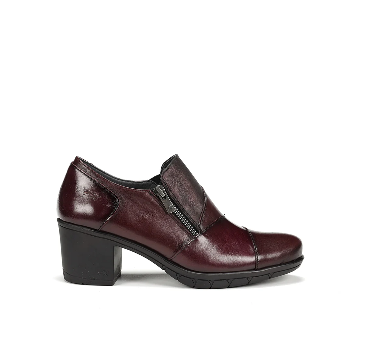 NYDIA F1802 Burgunderfarbe Slip On