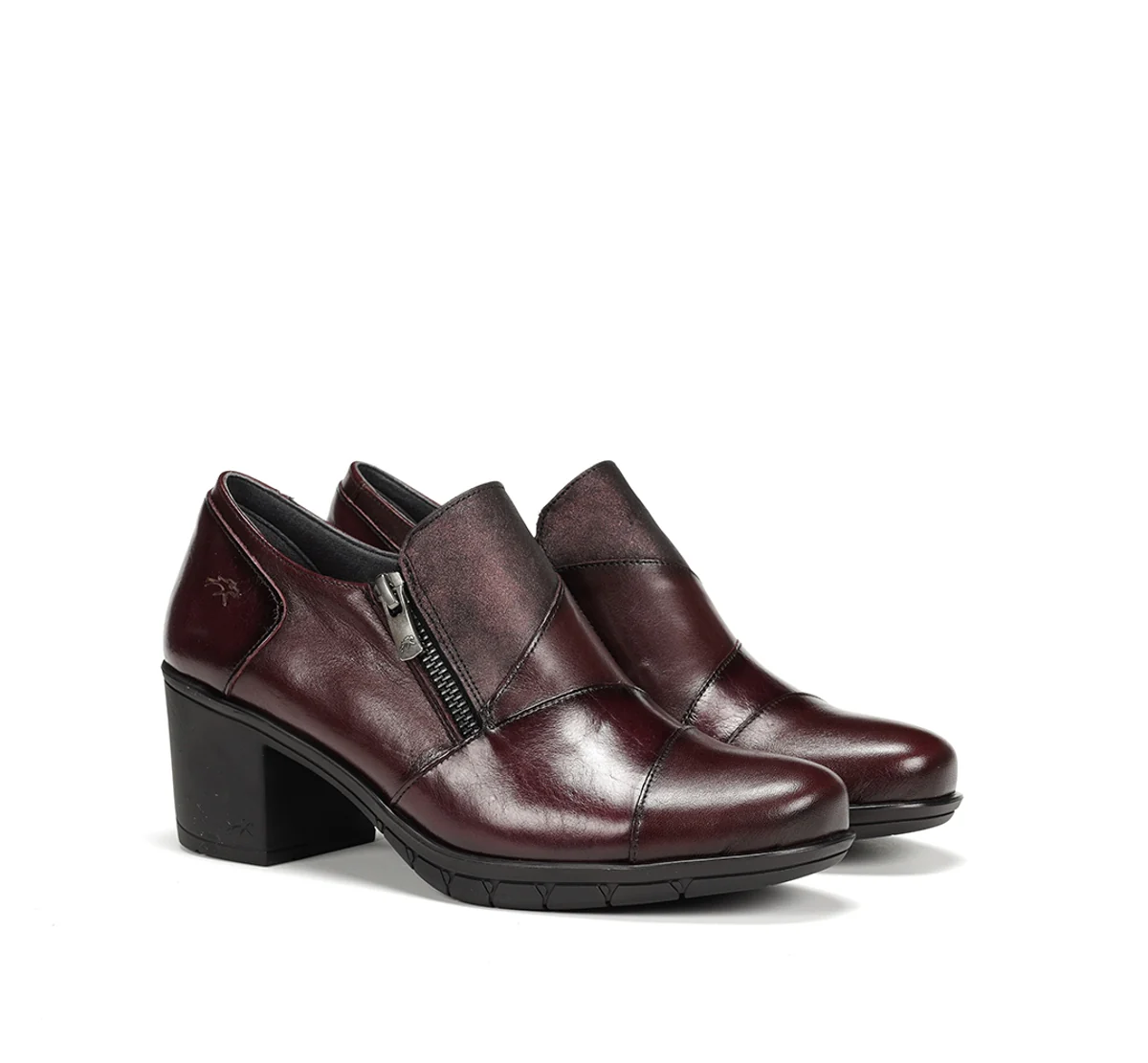 NYDIA F1802 Burgunderfarbe Slip On - Image 2