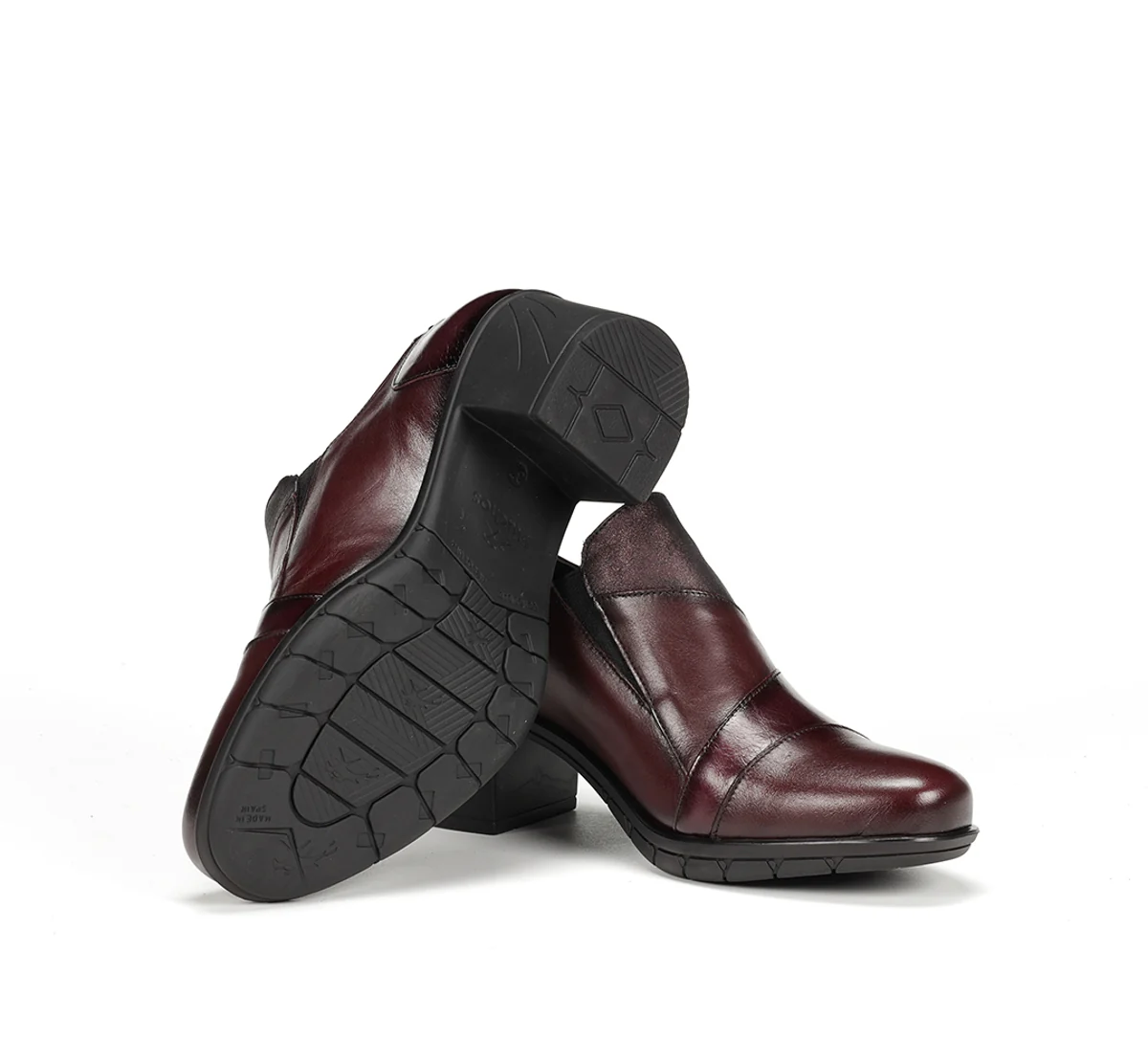 NYDIA F1802 Burgunderfarbe Slip On - Image 4