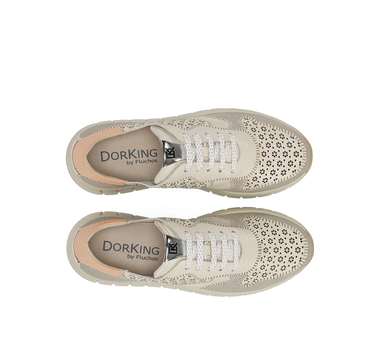 KLOSS D9632 Taupe Turnschuhe - Image 6