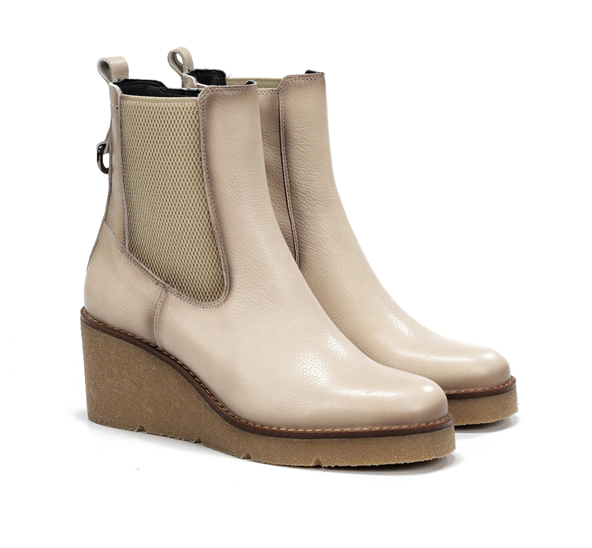 LALIE D9191 Taupe Stiefeletten - Image 2