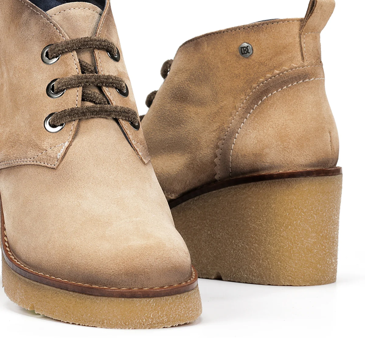 LALIE D9357 Taupe Schuh - Image 7