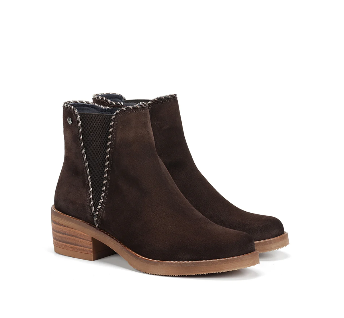LAYLA D9545 Brauner Stidefeletten - Image 2