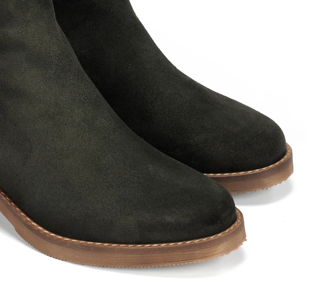 LAYLA D9545 Grüner Stiefeletten - Image 6