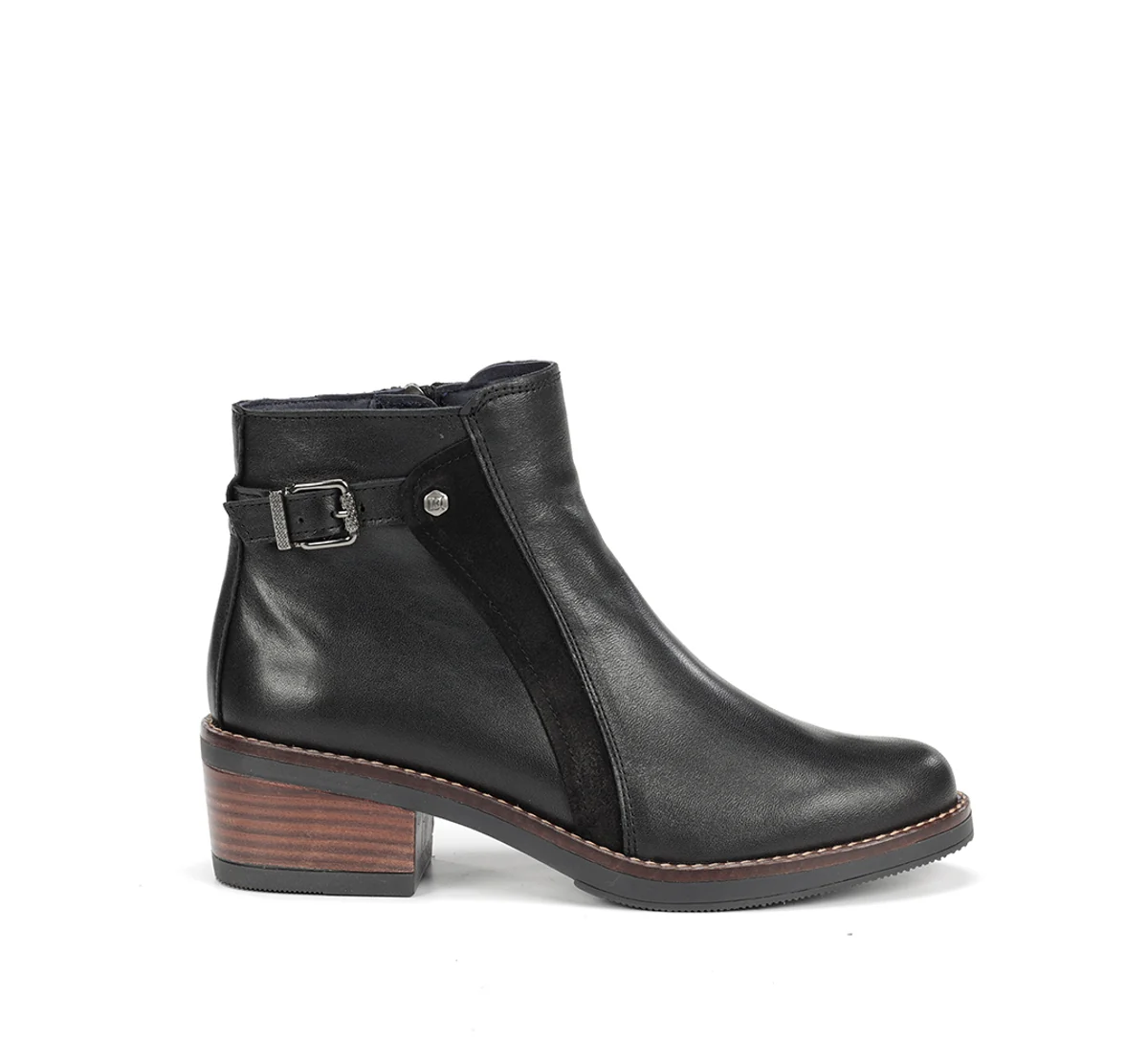 LAYLA D9547 Schwarze Stiefeletten