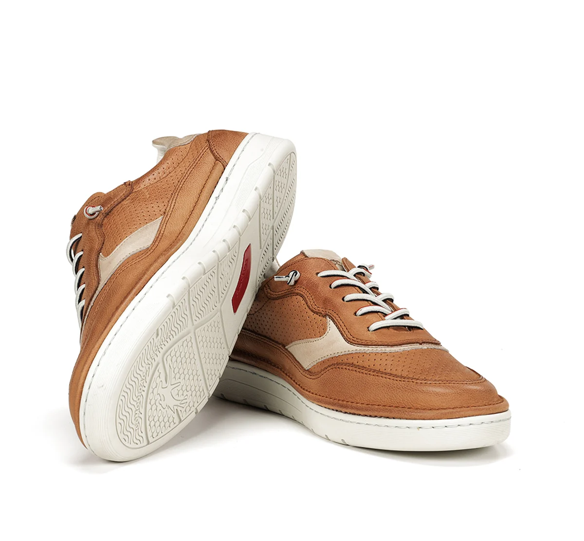 LEO F1943 Brauner Turnschuhe - Image 4