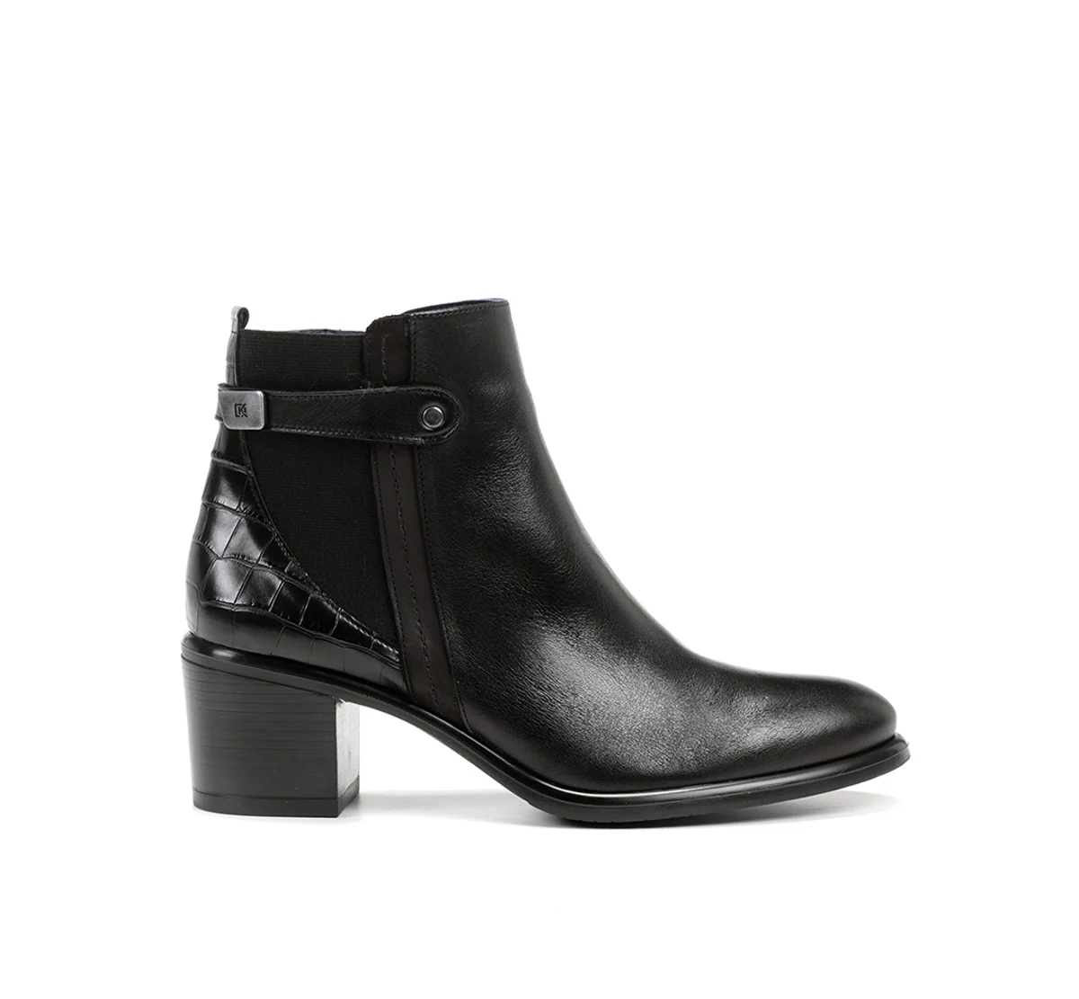 LEXI D8359 Schwarze Stiefeletten