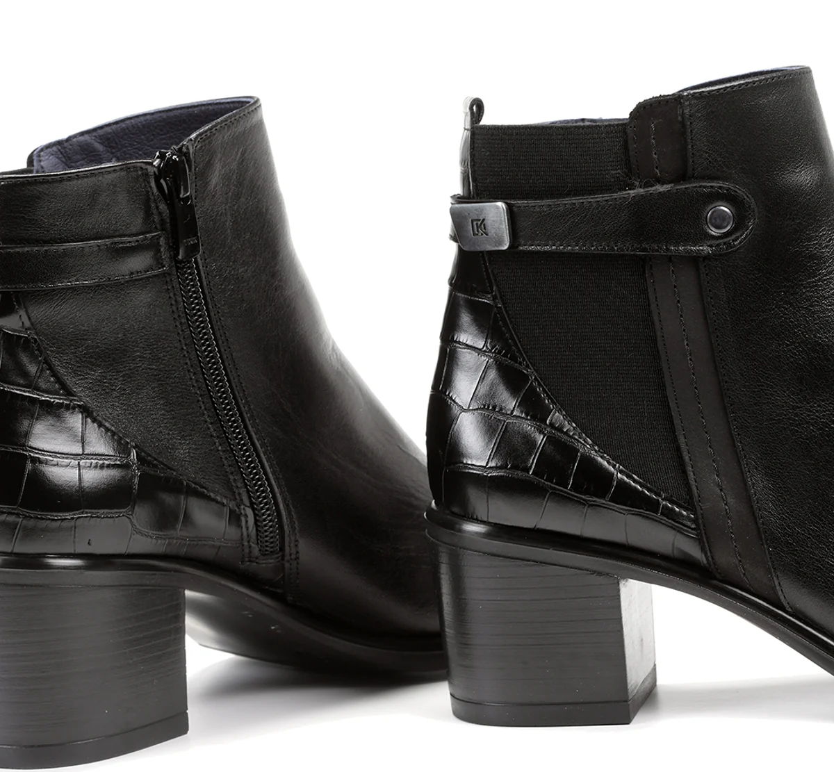 LEXI D8359 Schwarze Stiefeletten - Image 6