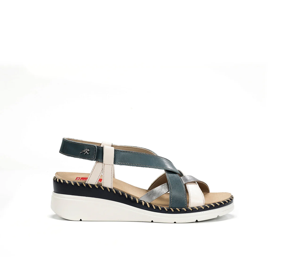 LEZA F2135 Blauer Sandale