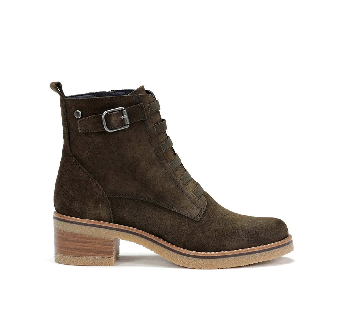 LUCERO D8868 Grüner Stiefeletten