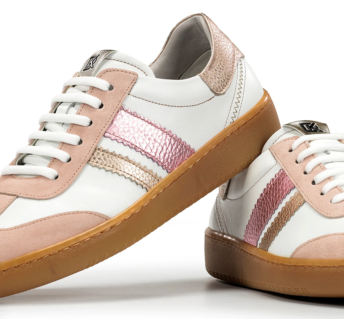 LYNN D9476 Nude Turnschuhe - Image 7
