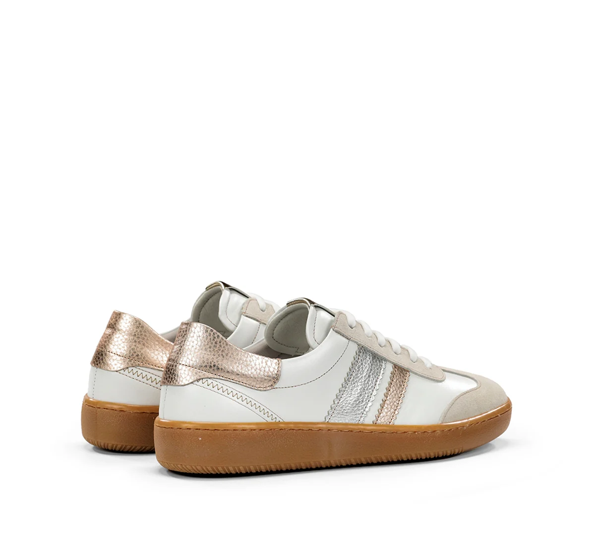 LYNN D9476 Taupe Turnschuhe - Image 3