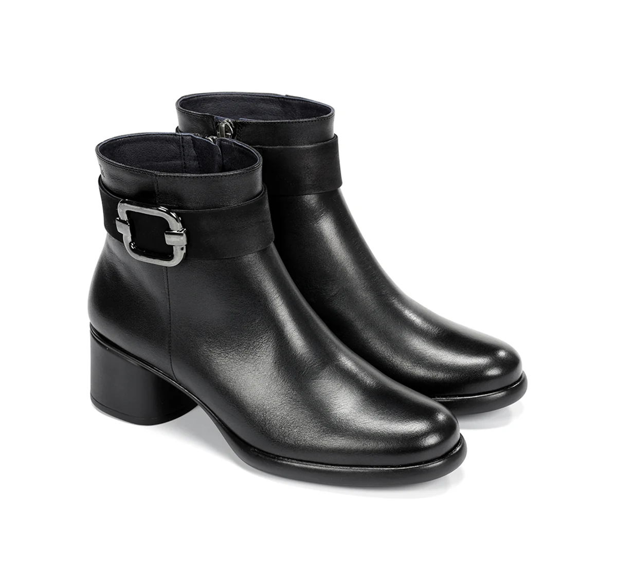MACY D9369 Schwarze Stiefeletten - Image 4