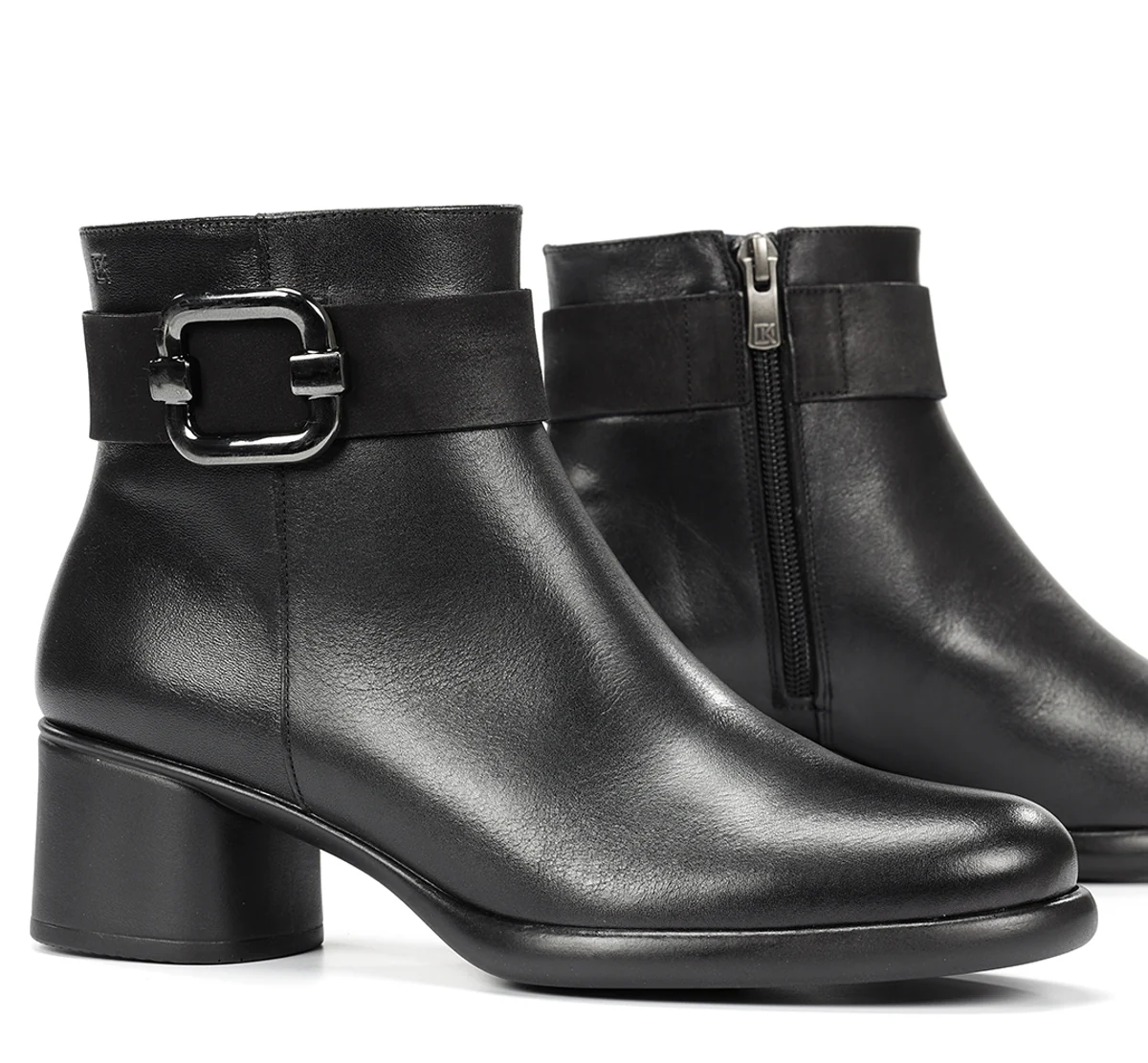 MACY D9369 Schwarze Stiefeletten - Image 7