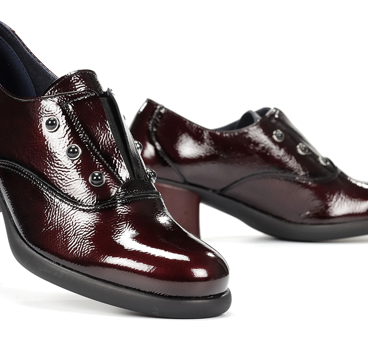 MACY D9376 Burgunderfarbe Schuh - Image 7