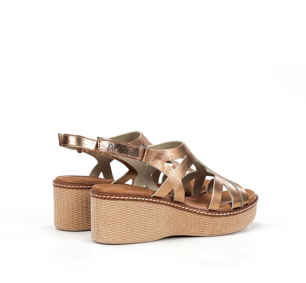 NIDO D9451 Brauner Sandale - Image 3