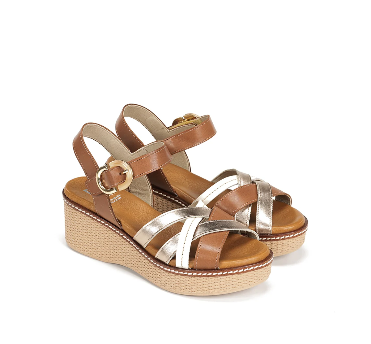 NIDO D9639 Brauner Sandale - Image 4