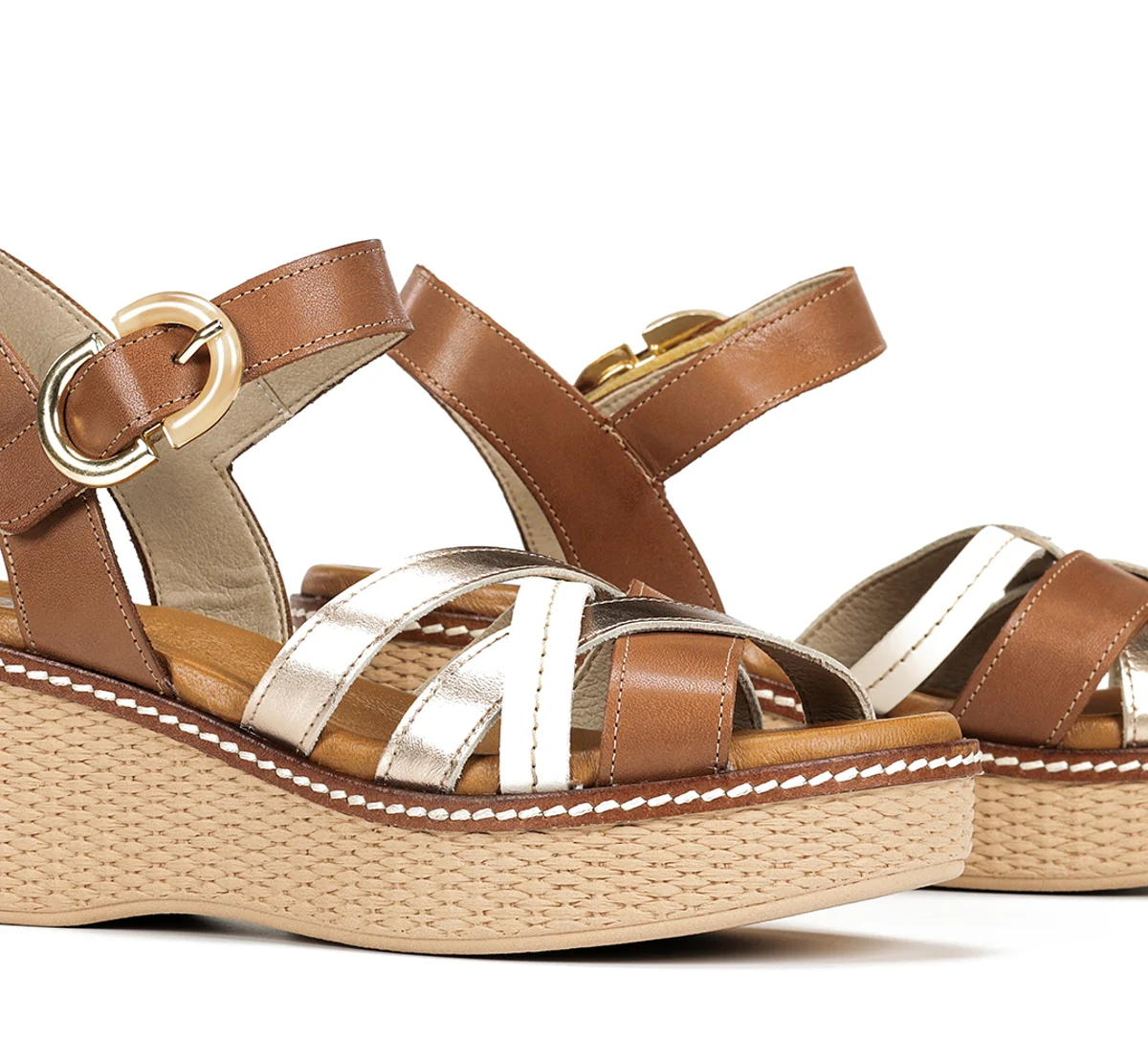 NIDO D9639 Brauner Sandale - Image 7