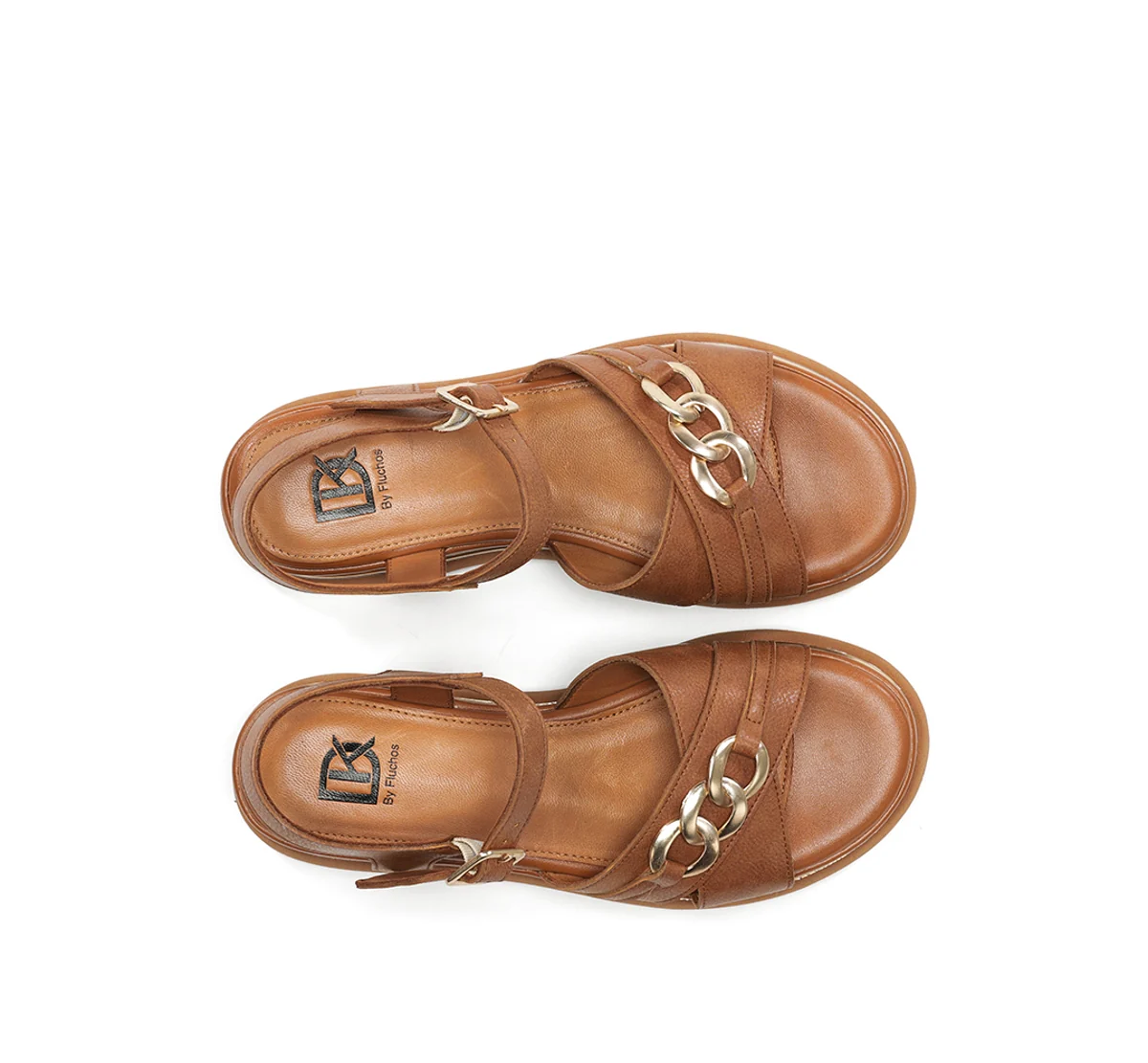 NIKA D9527 Brauner Sandale - Image 5