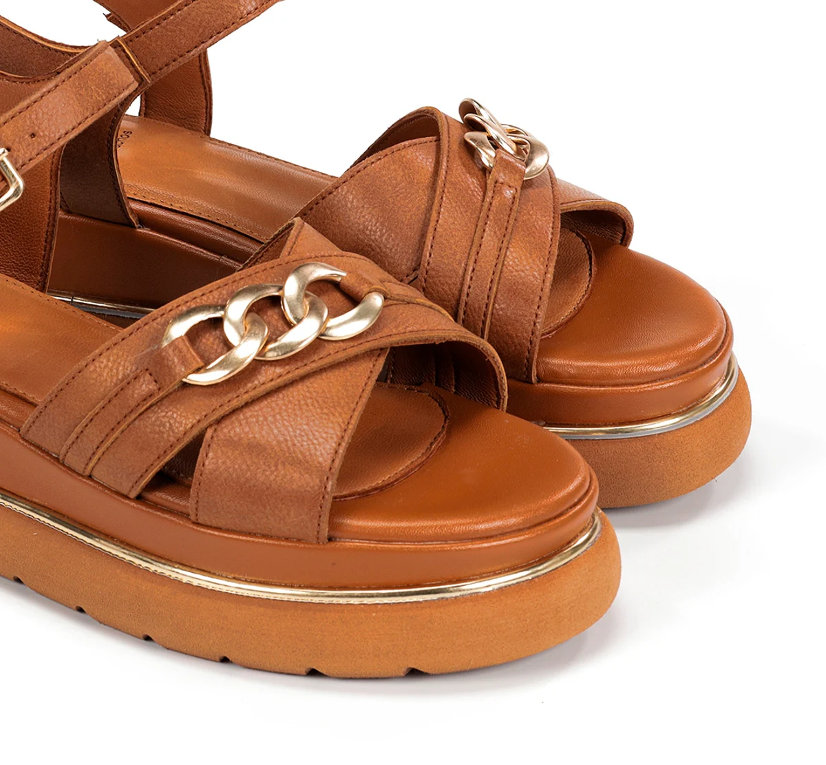 NIKA D9527 Brauner Sandale - Image 6