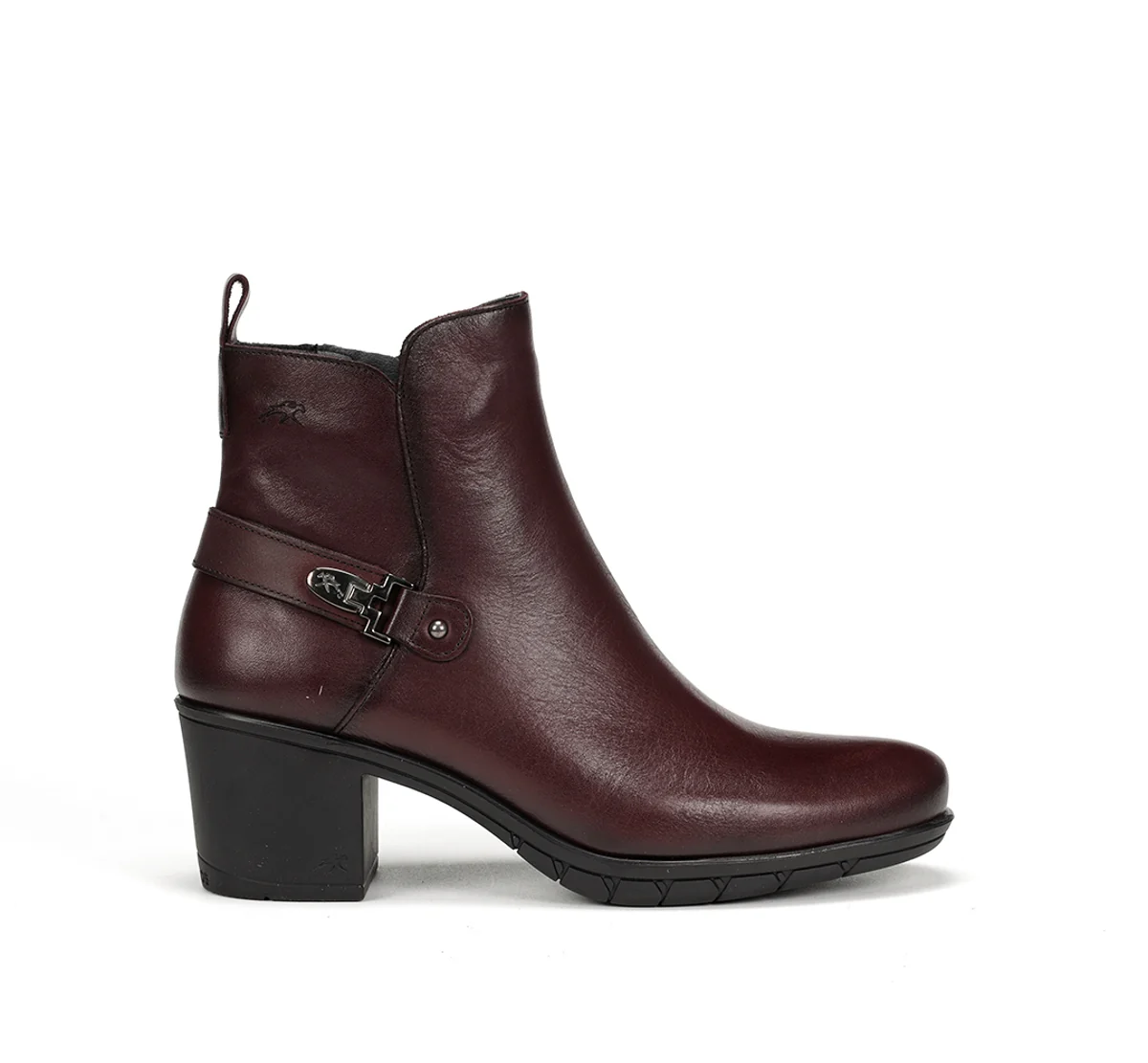 NYDIA F1798 Burgunderfarbe Stiefeletten