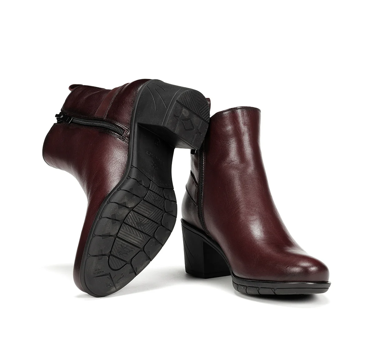 NYDIA F1798 Burgunderfarbe Stiefeletten - Image 4