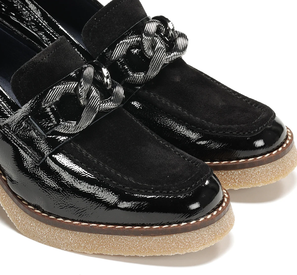 OPRAH D9193 Schwarze Mokassin - Image 6