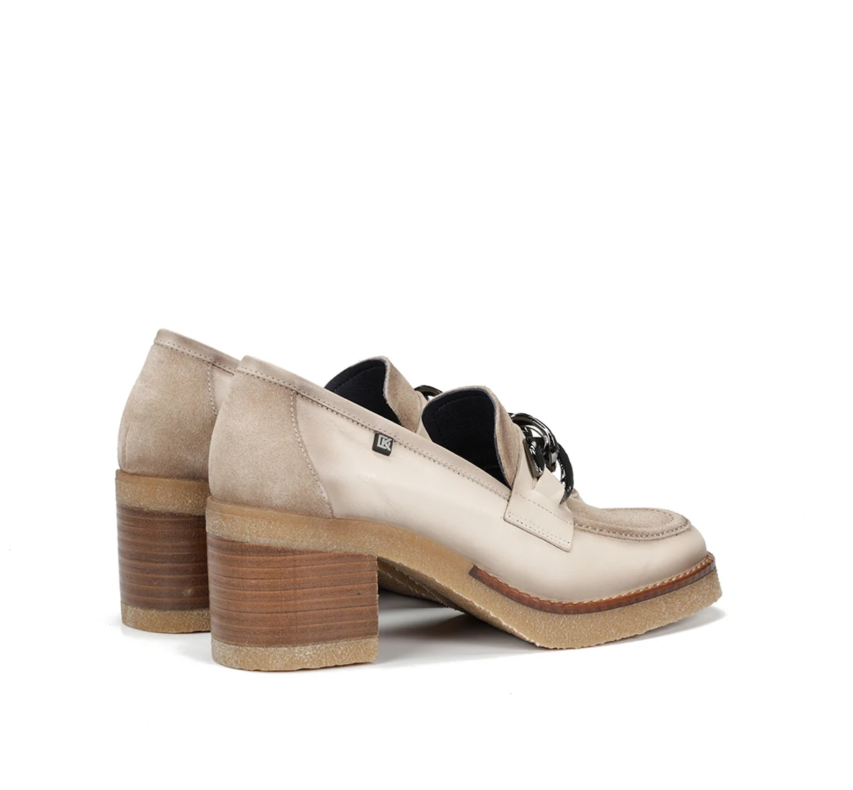 OPRAH D9193 Taupe Mokassin - Image 3