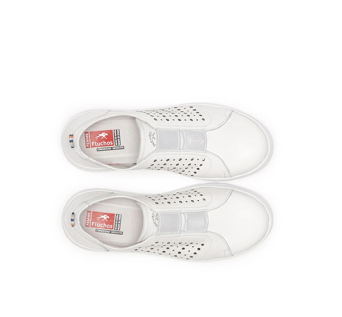 POMPAS F1423 Weißer Turnschuhe - Image 5