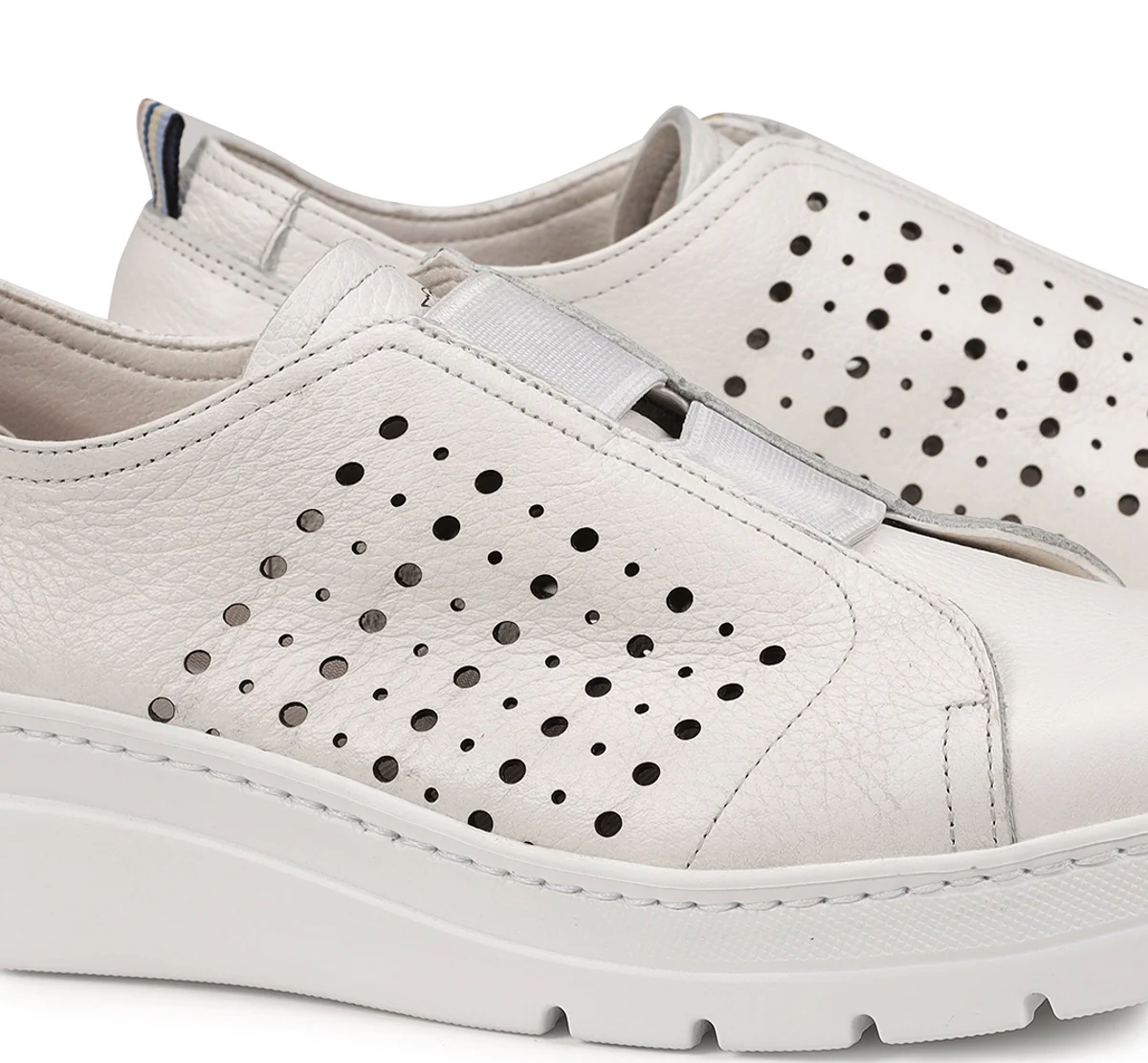 POMPAS F1423 Weißer Turnschuhe - Image 7