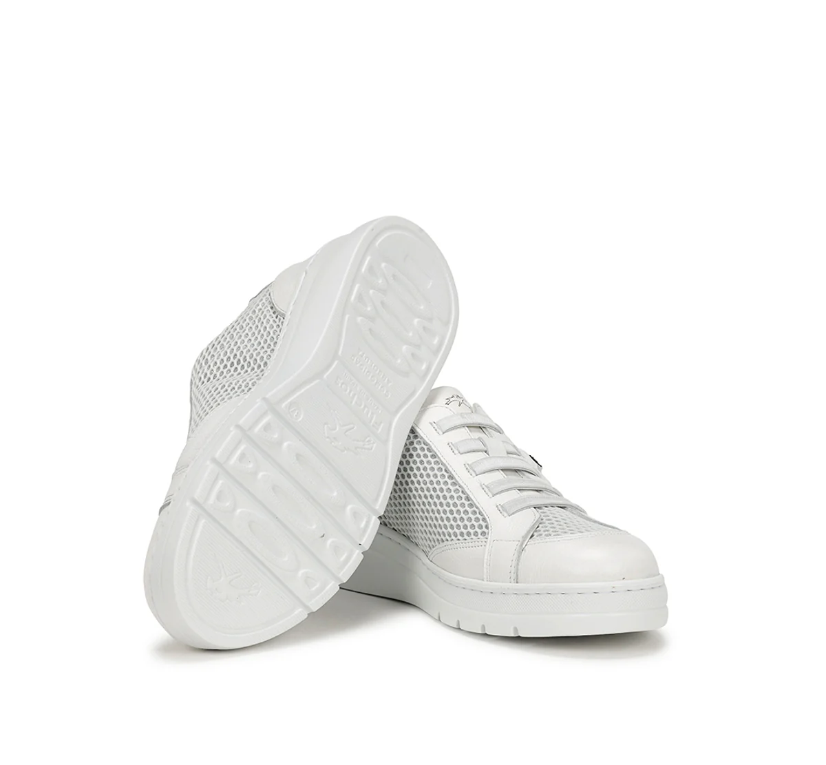 POMPAS F1668 Weißer Turnschuhe - Image 4