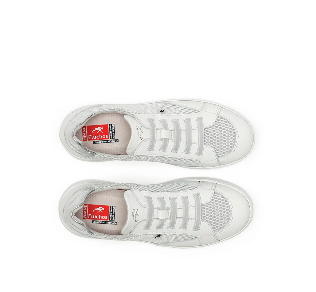 POMPAS F1668 Weißer Turnschuhe - Image 5