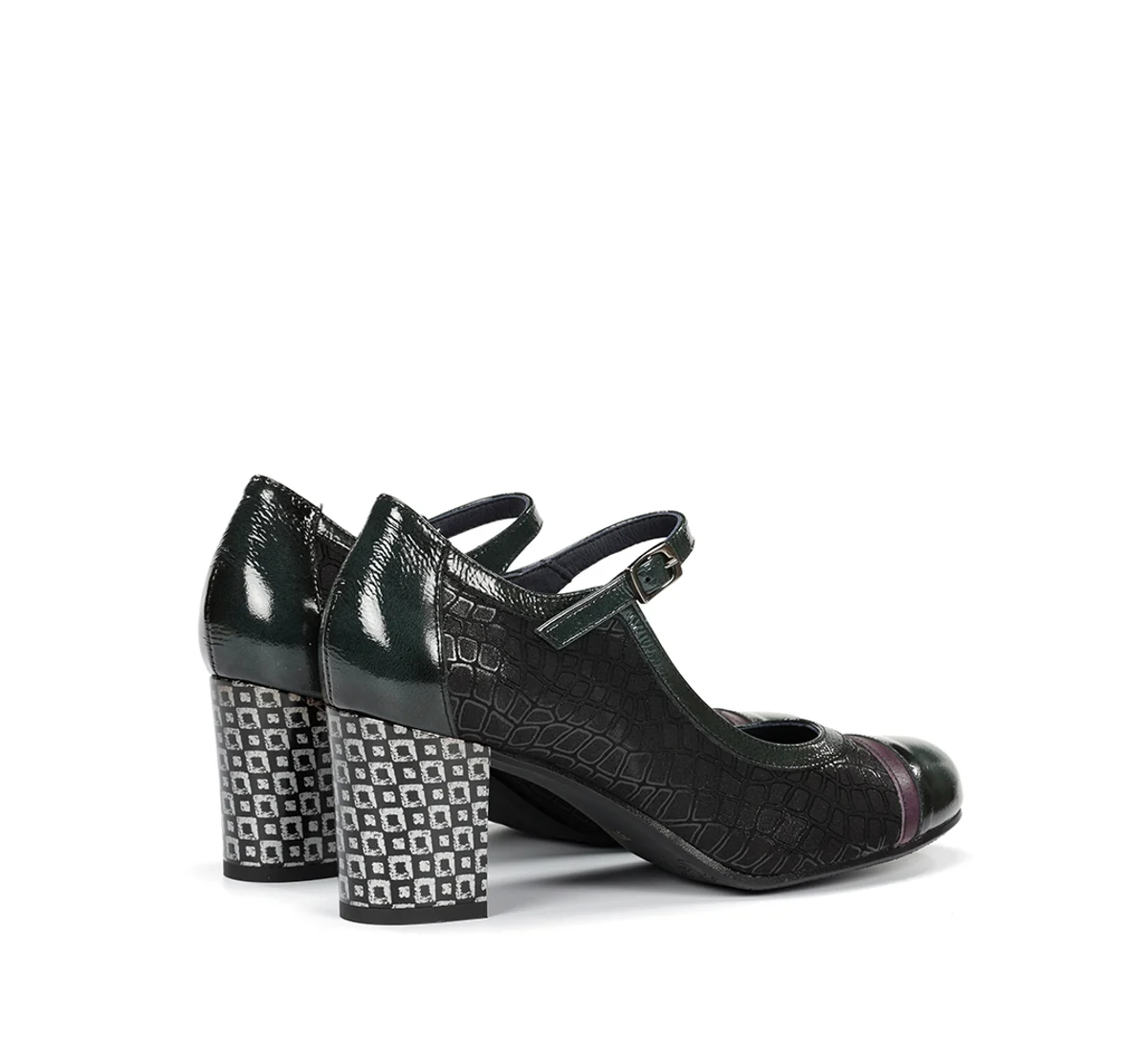 RODIN D8669 Schwarze Schuh - Image 2