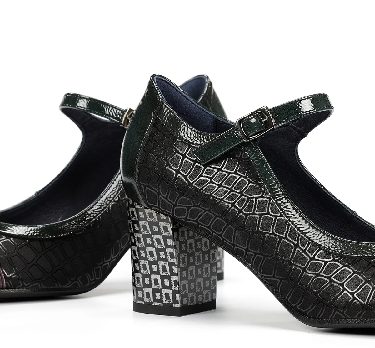 RODIN D8669 Schwarze Schuh - Image 7