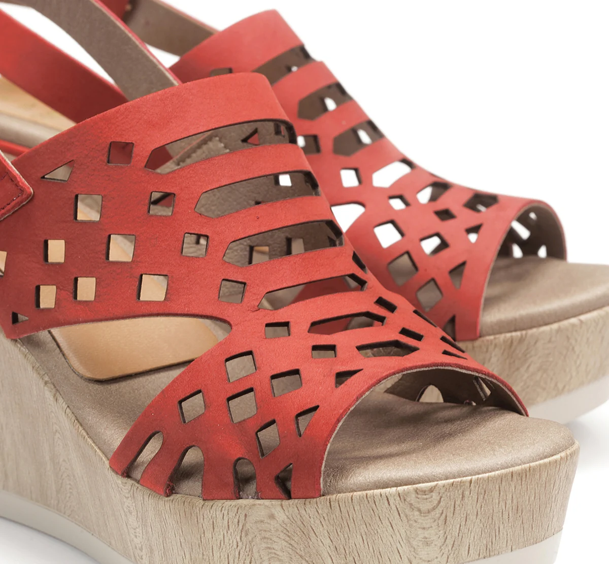 SALMA D7756 Roter Sandale - Image 6