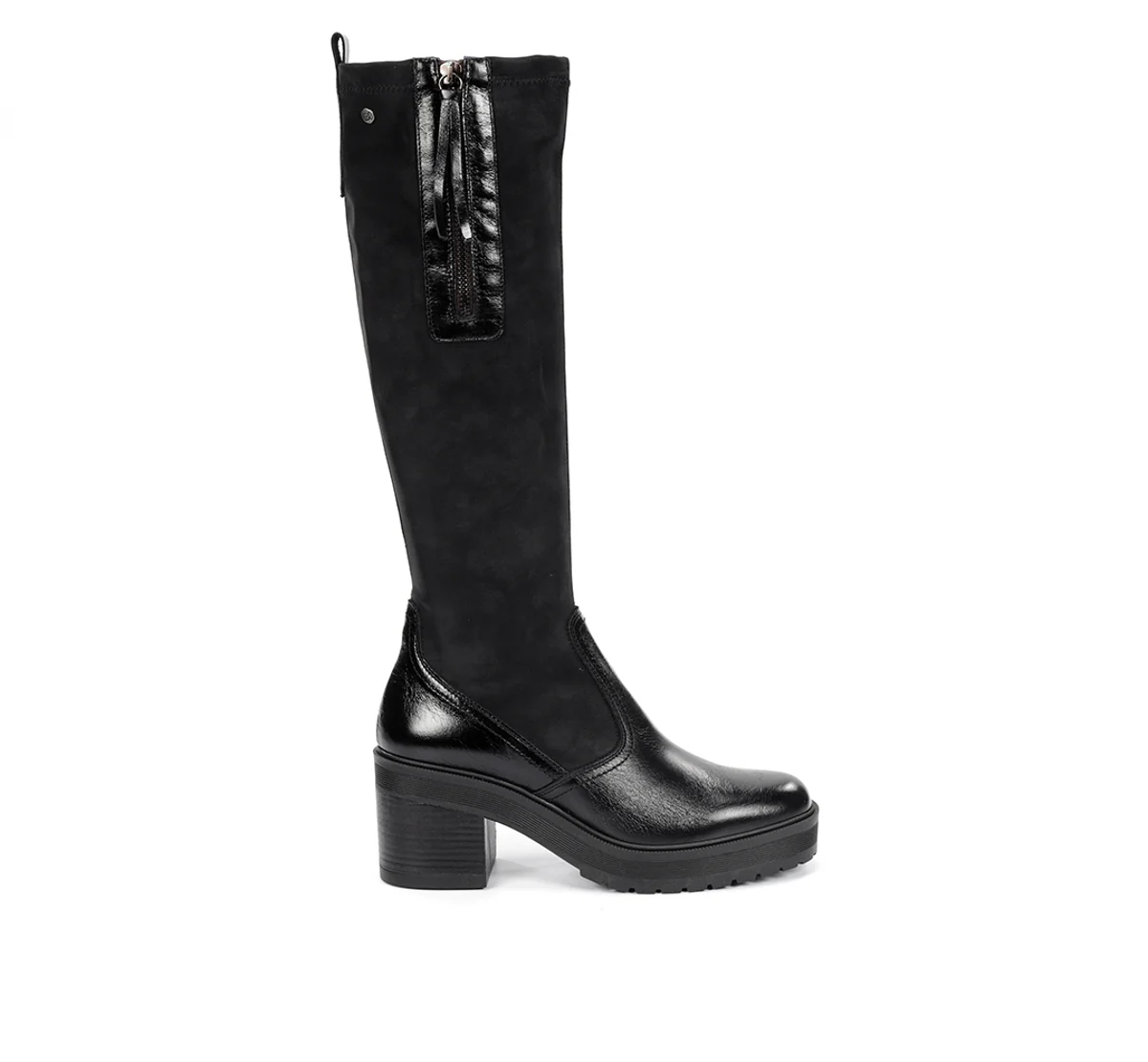 SARAH D9360 Schwarze Stiefel