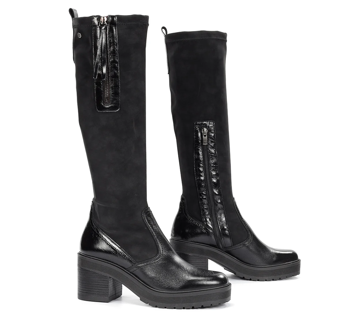 SARAH D9360 Schwarze Stiefel - Image 7