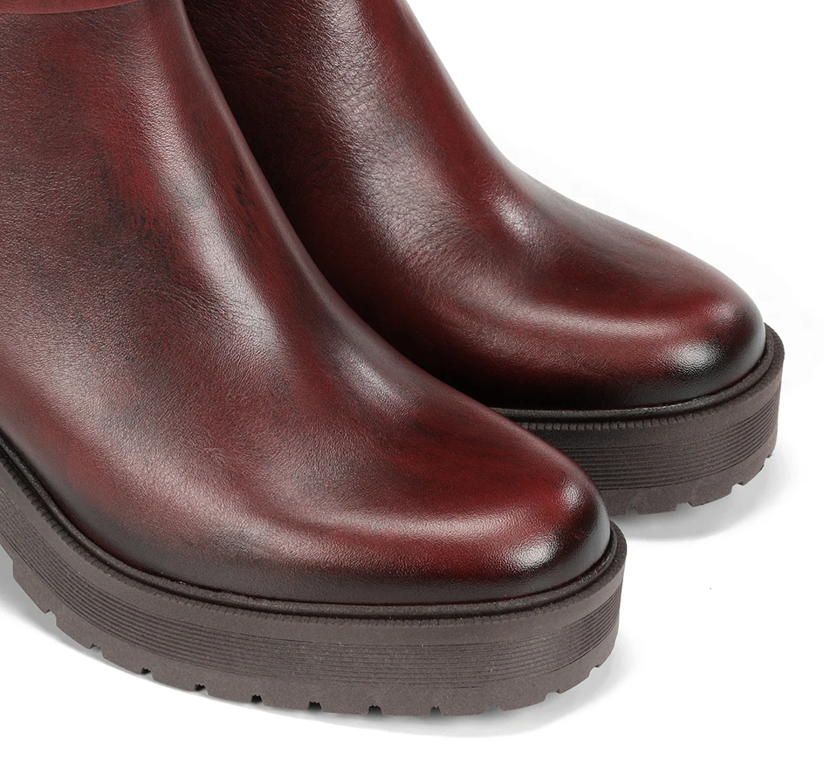 SARAH D9573 Burgunderfarbe Stidefeletten - Image 6