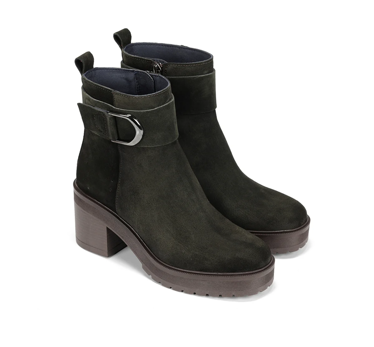 SARAH D9573 Grüner Stiefeletten - Image 5