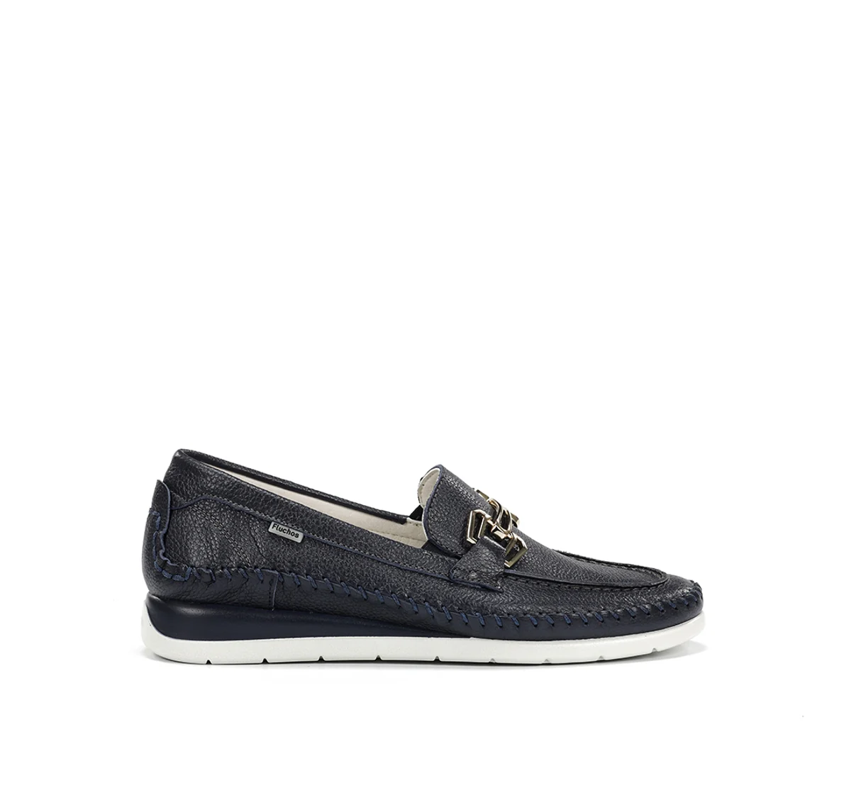 SELLA F2141 Blauer Mokassin
