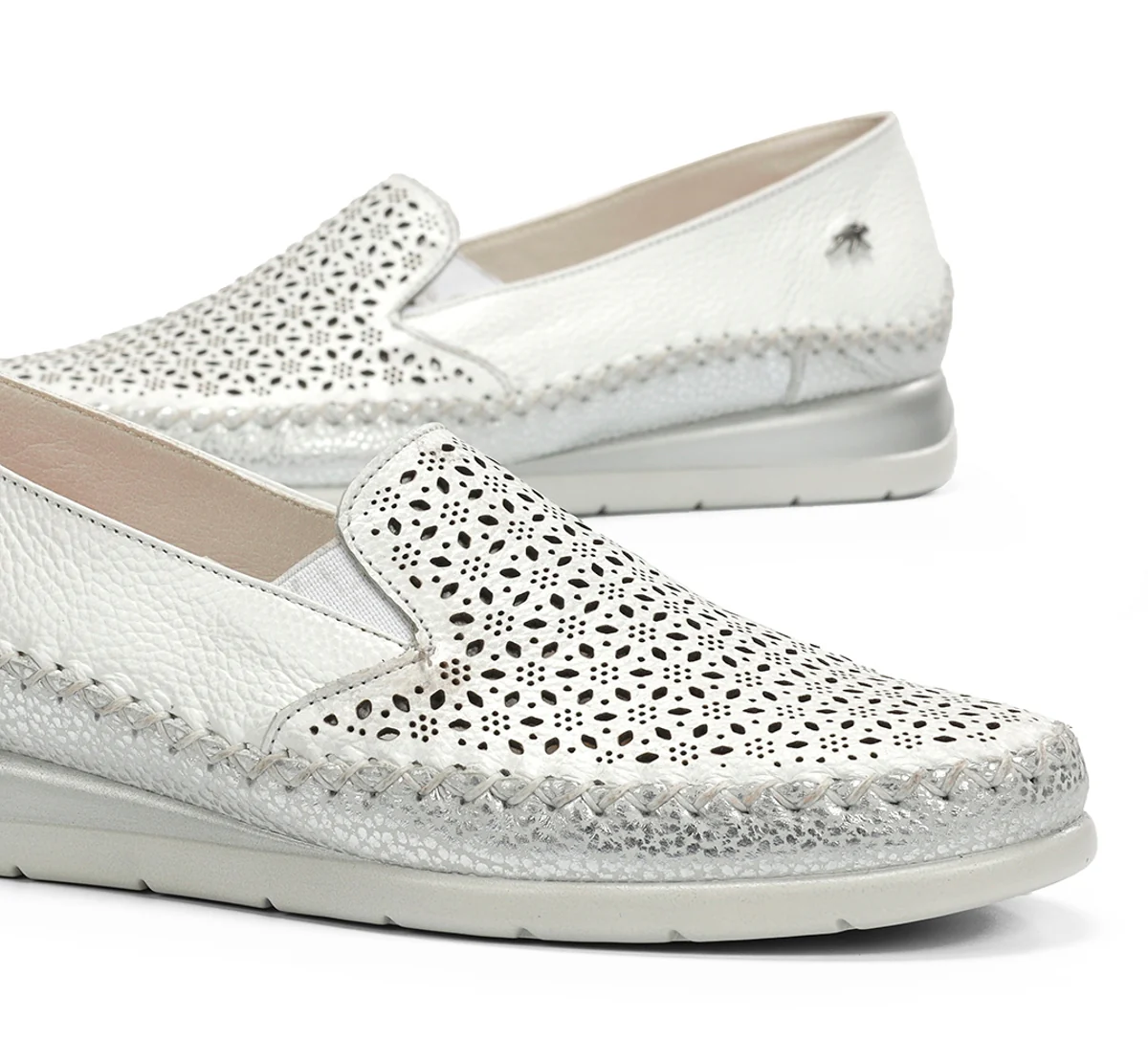 SELLA F2144 Weißer Slip On - Image 7