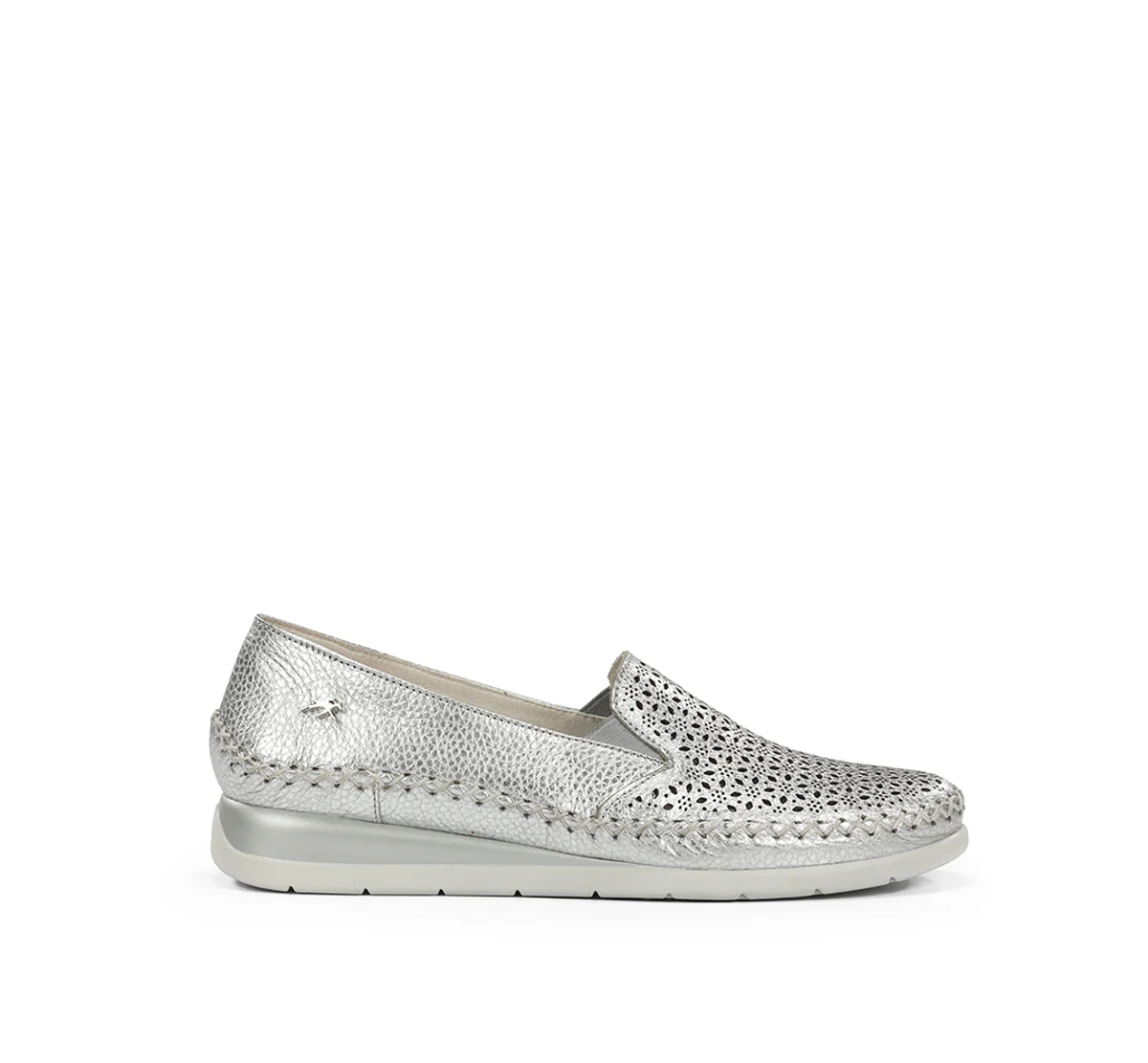 SELLA F2144 Silberne Slip On