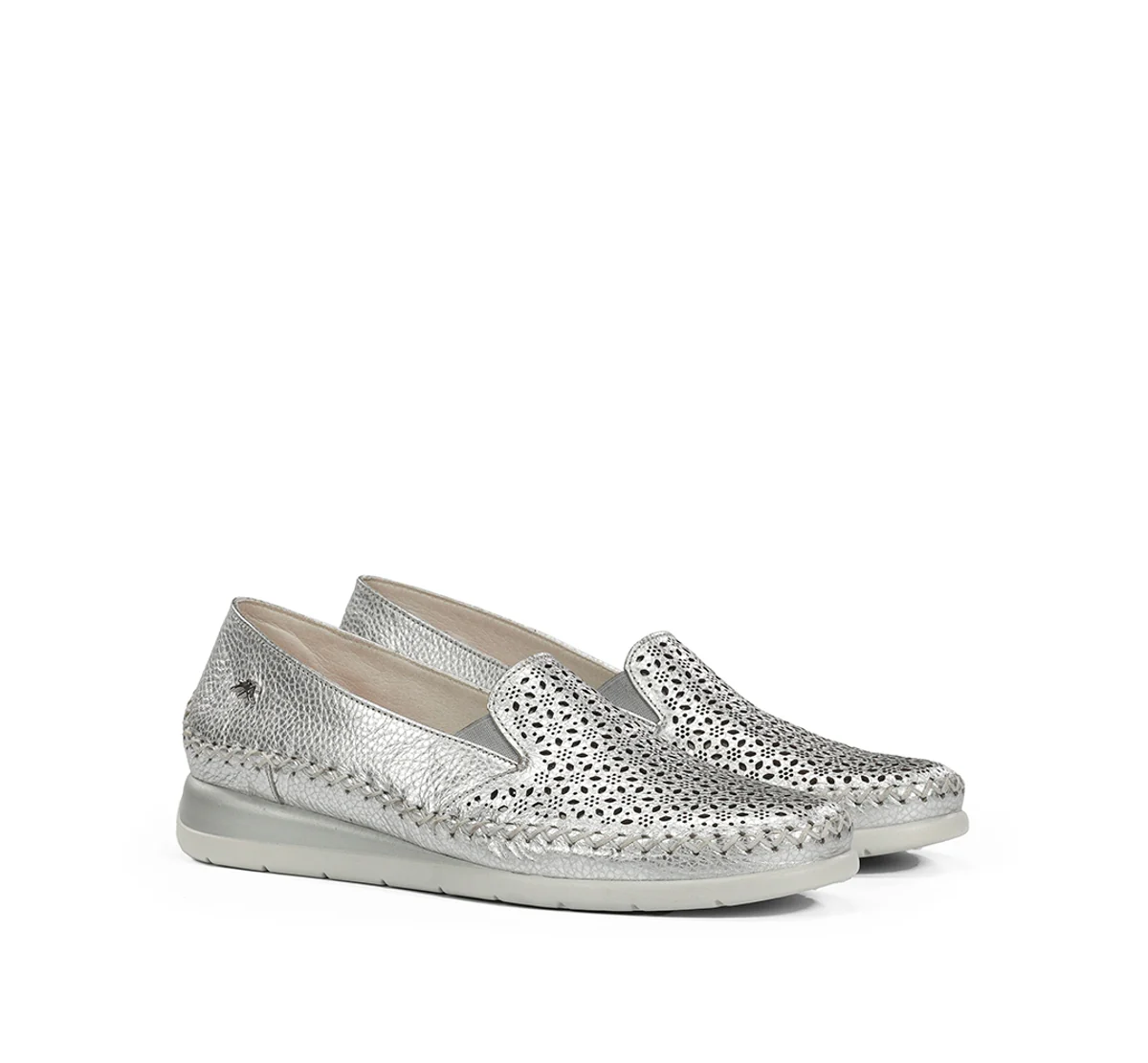 SELLA F2144 Silberne Slip On - Image 2