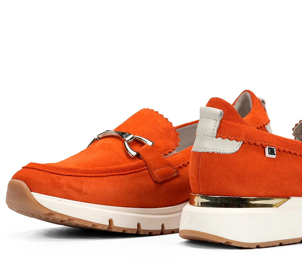 SERENA D9047 Orange Mokassin - Image 7