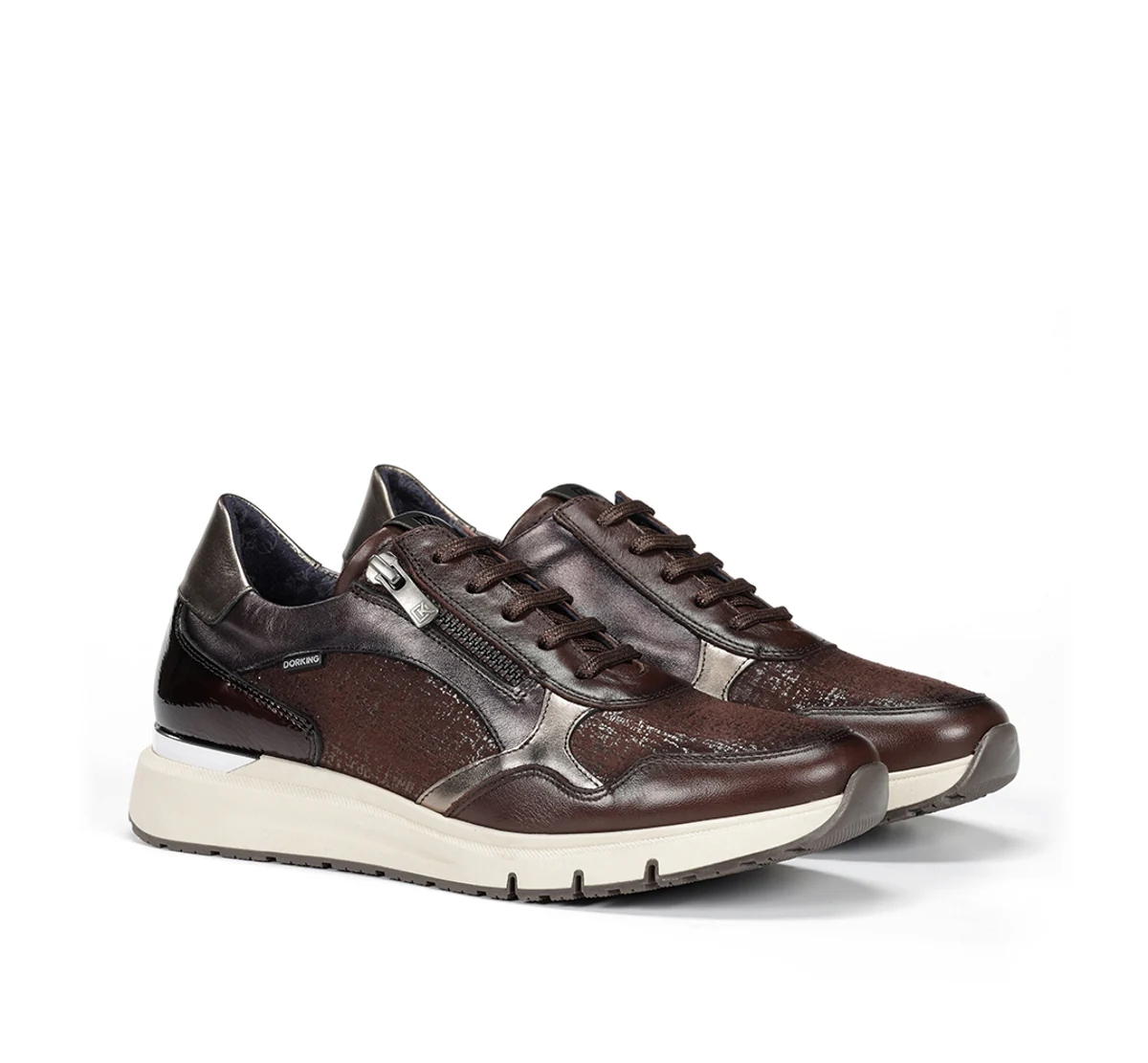 SERENA D9213 Brauner Turnschuhe - Image 2