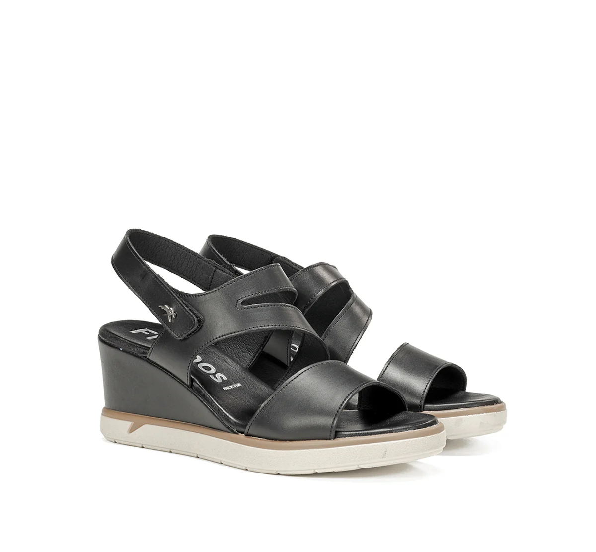 SMASH F1973 Schwarze Sandale - Image 2