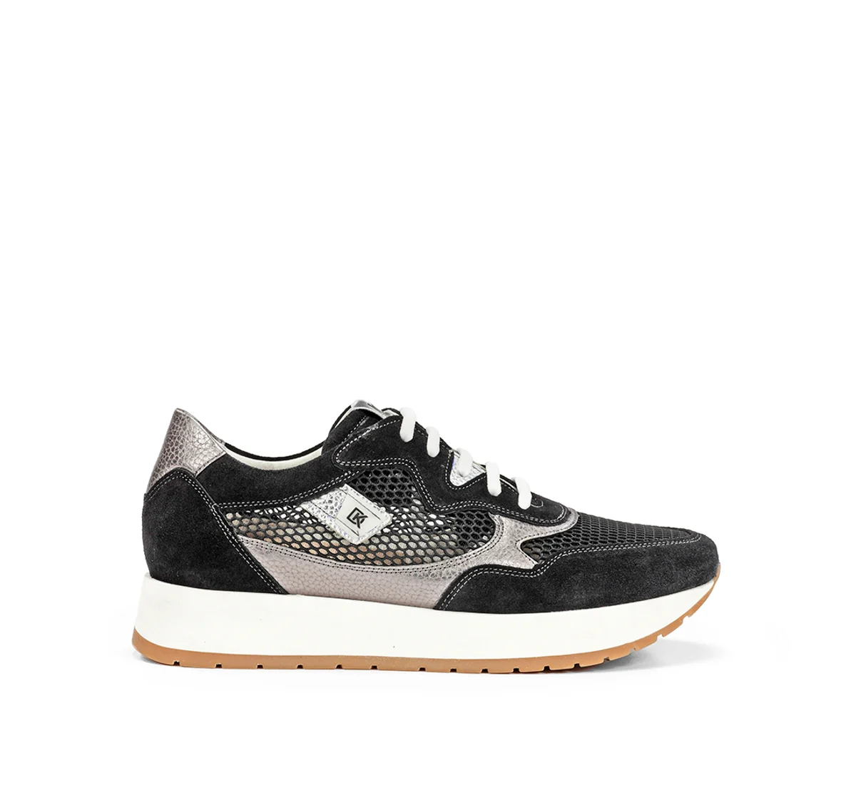 SPLIT D9473 Schwarze Turnschuhe