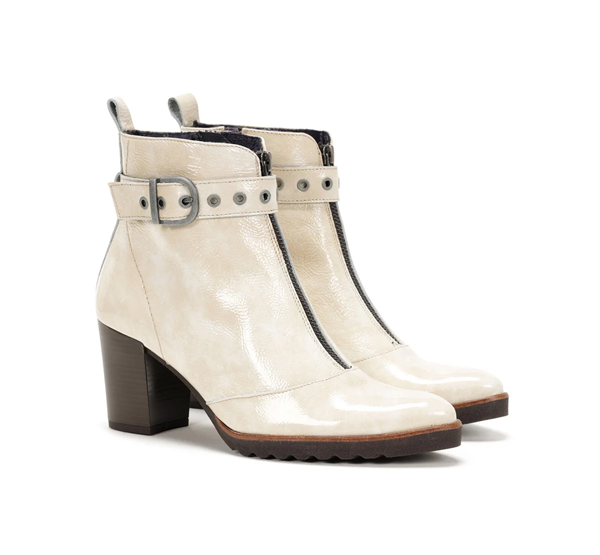 THAIS D8300 Weißer Stiefeletten - Image 2